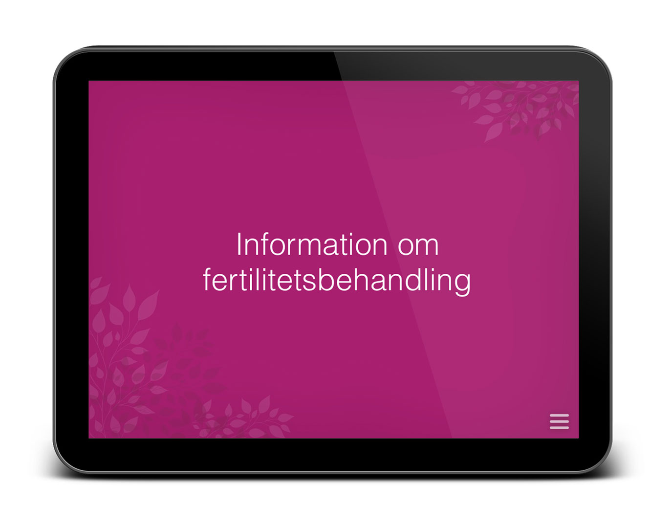 INFERTILITY / FERRING The fertility app